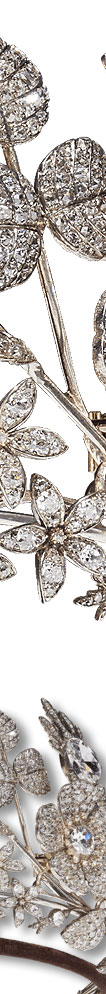 Bedford Tiara| Diamant Blten Diadem Jasmin Blten Blumen Blattwerk  |Fossin| Nobel Jewels History| Herzoglich - Frstlicher Schmuck Juwelen Diadem der Knigin Caroline von Neapel