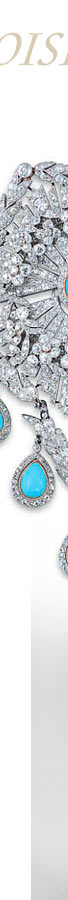 Dame Nellie Melba | Belle Epoque Turquoise and Diamond Brooches Cartier | Noble Jewel History