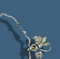 Faberge Gold and Diamond Cyclamen Tiara | Nobel historic Jewelry royal jewels| Duke of Westminster