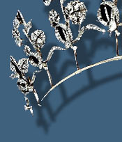 Faberge`s Gold and diamond 
Cyclamen Tiara   | Alpenveilchen - Blten Diadem von Faberg