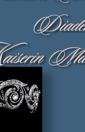 Empire Diamant - Diadem mit Perlen der französischen Kaiserin Marie-Louise 
       Weitere Juwelen aus 
        der Schmuckschatulle von Marie-Louise Kaiserin von Frankreich 