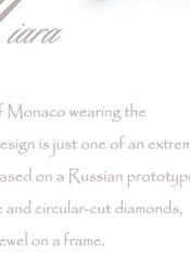 Diamond Fringe Tiara | Royal Jewels Grimaldi Monaco| Jewelry History