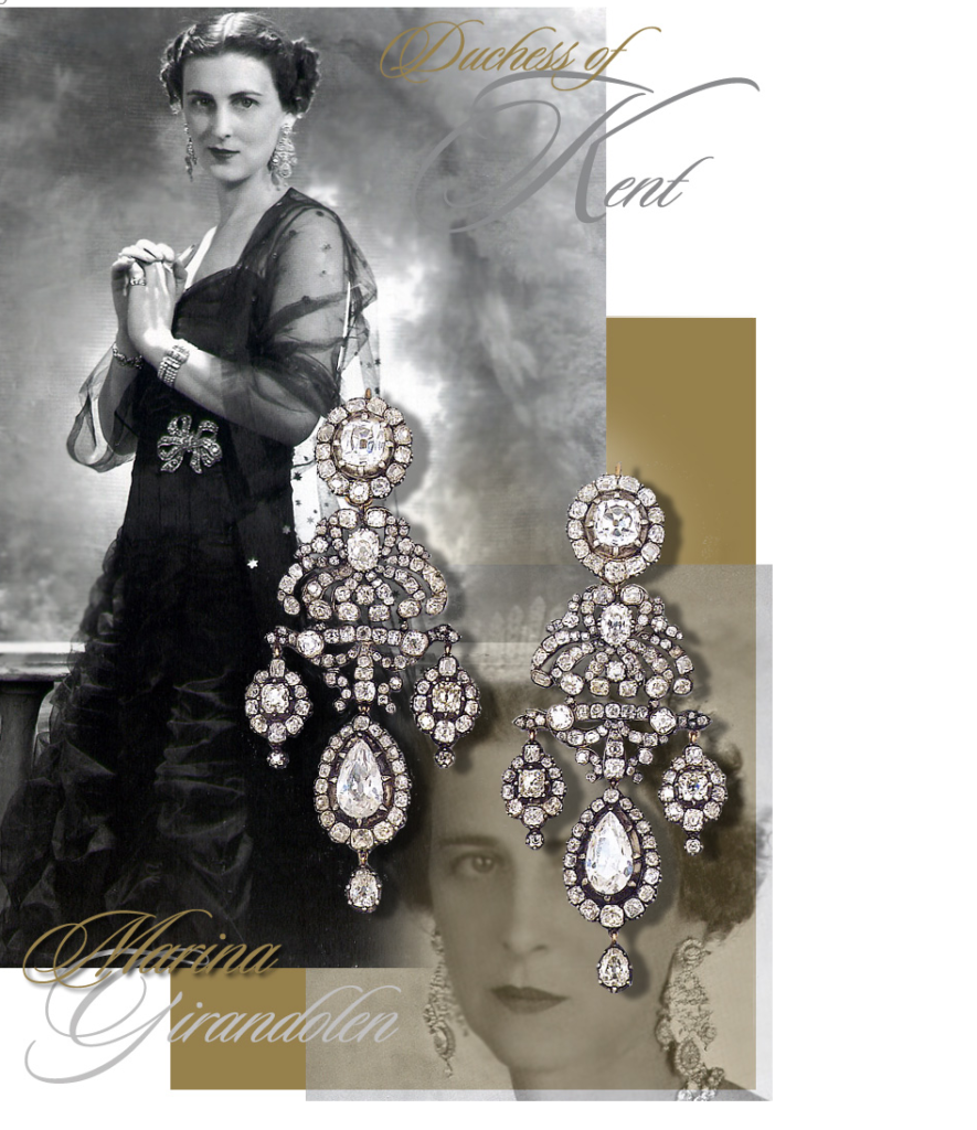 Romanov Diamond Ribbon Bow Brooch | Princess Marina Duchess of Kent Royal Imperial Jewels Dynastic jewels