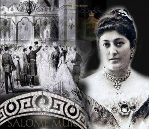 Princess Salome Dadiani Royal Wedding gifts Diamond Tiara Prince