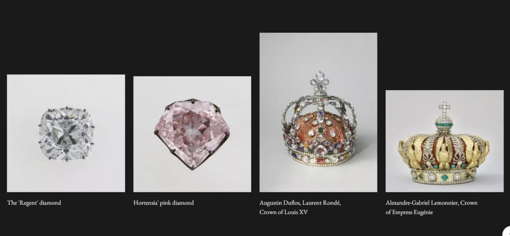 Robbery Louvre Museum -The French Crown Jewels Museum de Louvre