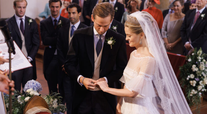 The royal wedding of Princess Marie Caroline of Liechtenstein