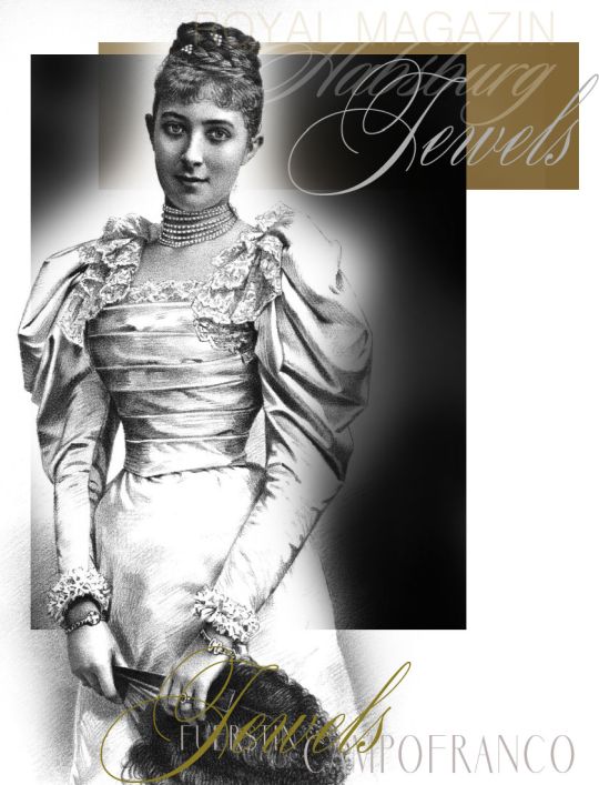 Countess Marie Raineria Waideck | Princess of Campofranco | Daughter of Archduke Heinrich of Austria | Royal Imperial Wedding Jewels