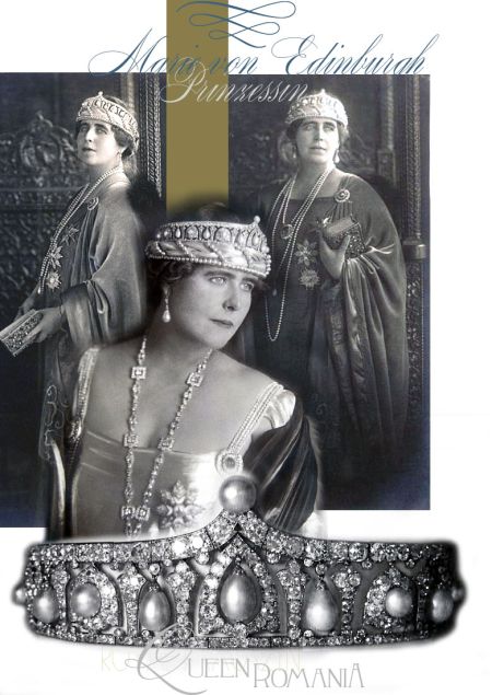 Queen Marie of Romania| Pearl and Diamond Tiara Cartier |Diadem |Royal Jewel History cartier Tiara Cartier pearl tiara - Diamond pearl tiara, Queen Marie of Romania's Pearl and Diamond Tiara Cartier